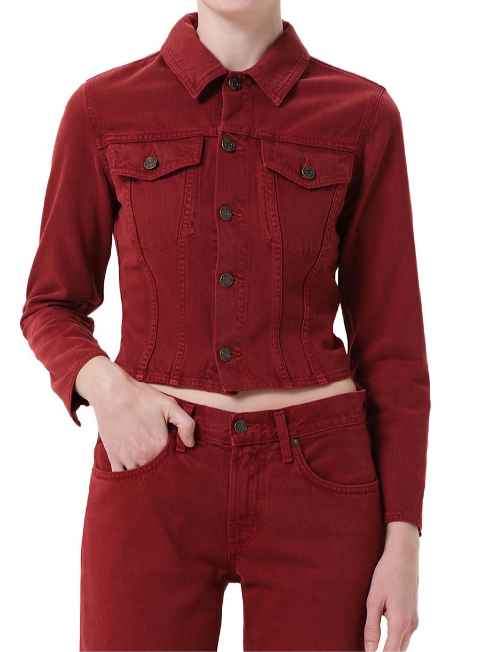 AGOLDE Contoured denim Jacket Size XL